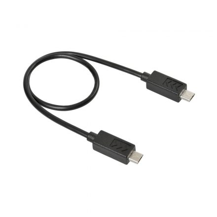 Lampa, Adatkábel, Micro Usb - Micro Usb OTG, Fekete, 30cm