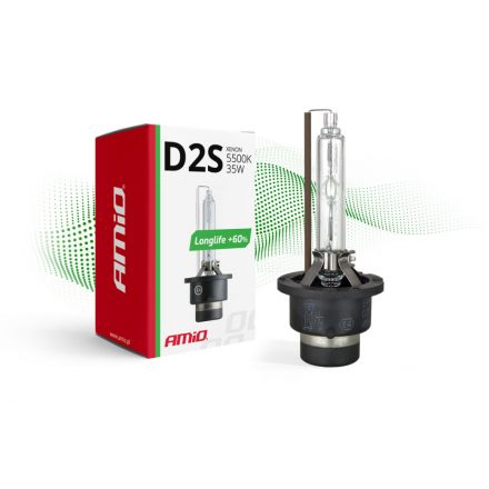 Amio D2S Xenon Izzó 5500K +60% 12V