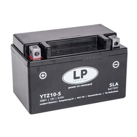 Lp, YTZ10-S Akkumulátor, 12V 8,6Ah 190A