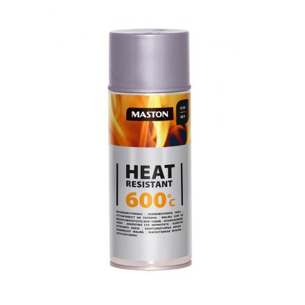 Maston, Festék, Ezüst, Hőálló 600°C-ig, 400ml