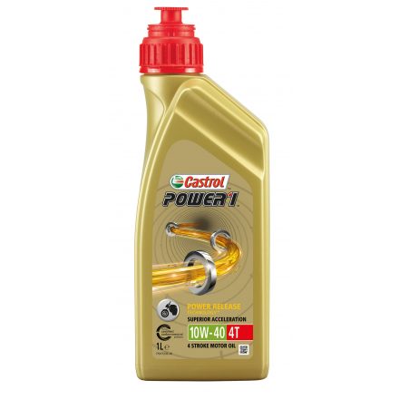 Castrol, Power1 4T Motorolaj 5W-40, Scooter, 1L