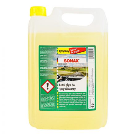 Sonax, Szélvédőmosó Nyári, Citromos, 4L