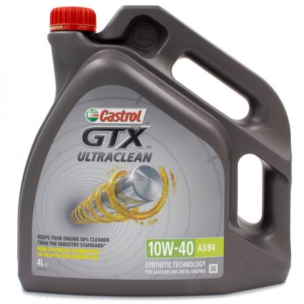 Castrol, Gtx Ultraclean Motorolaj - 10W-40 - 4L