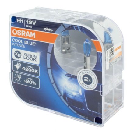 Osram, IZZÓ 12V H1 COOL BL. PÁ +20%