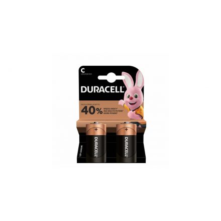 Duracell  BASIC BABY ALKÁLI ELEM LR14 C (1,5V) 2DB