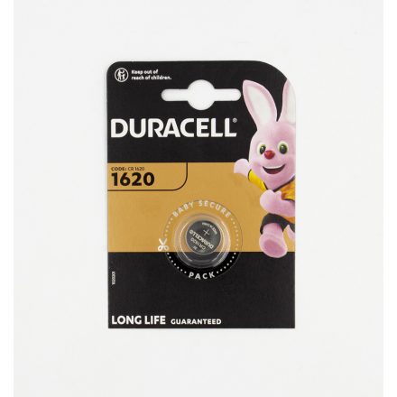 Duracell 3V Litium elem CR1620