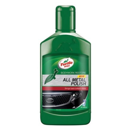 Turtle Wax, Fém és Króm polír, 300ml