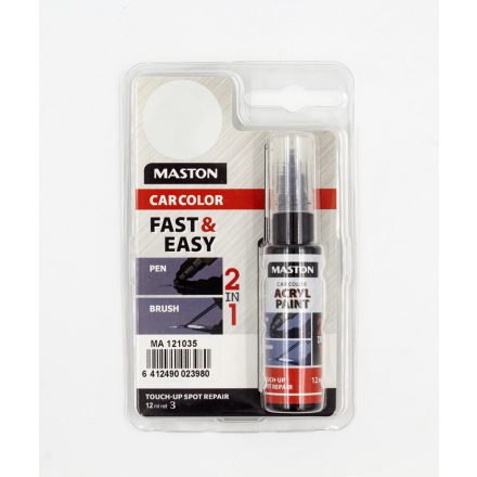 Maston, Javító Stift, 2in1, Fehér, 12ml