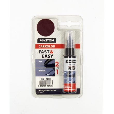 Maston, Javító Stift, 2in1, Sötétbordó, 12ml