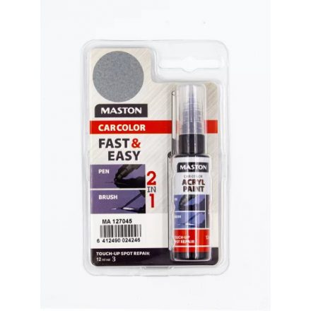 Maston, Javító Stift, 2in1, Ezüst, Metál, 12ml