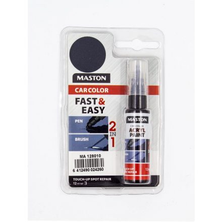 Maston, Javító Stift, 2in1, Fekete, Metál, 12ml