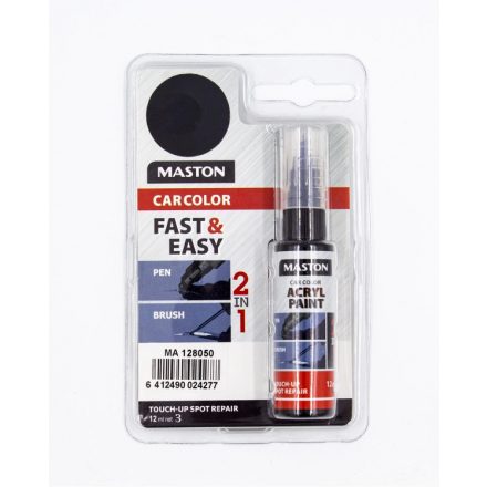 Maston, Javító Stift, 2in1, Fekete, 12ml