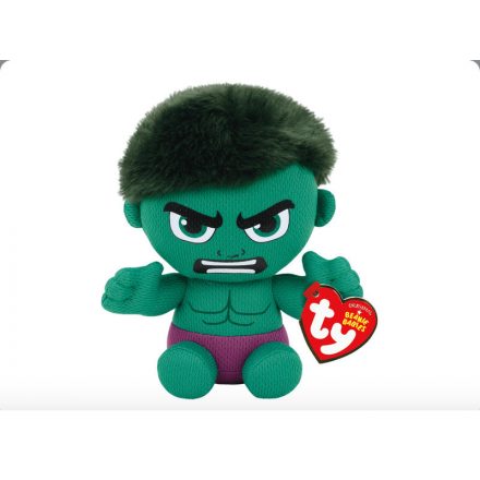 Ty, Squisy Beanie Babies, Marvel Hulk