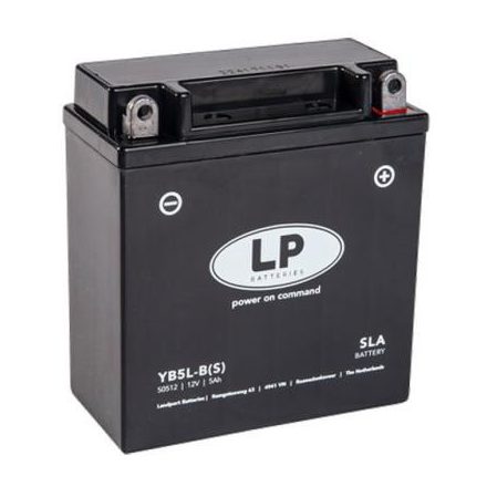 Lp, YB5-3/YB5L-B (S) Akkumulátor, 12V 5Ah 75A