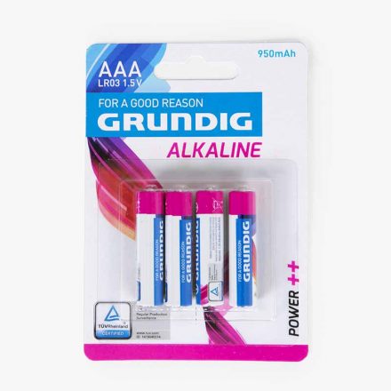 Grundig Elem AAA LR031,5 4db 950MAH  Power