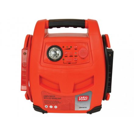 Carpoint, Hordozható akkumulátor, Led lámpával, 17AH Jumpstarter, 900A, 12V