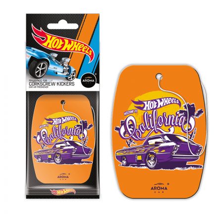 Aroma Car - Hot Wheels Corkscrew Kick - Vanília