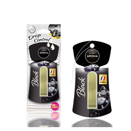 Aroma Car, Illatosító, Drop Control, Black, 5 ml