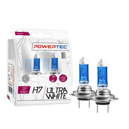 M-Tech, H7 Izzó, Ultra White, 12V 55W Párban